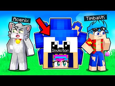 I hid in SONIC'S SECRET BASE in Minecraft 😂😂