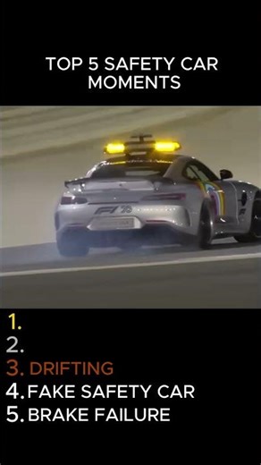 Top 5 Safety Car Moments #formula1 #f1 #viralvideo #shorts
