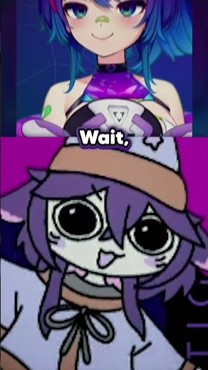 Mega and Melody finally met! #vtuber #vtuberclips