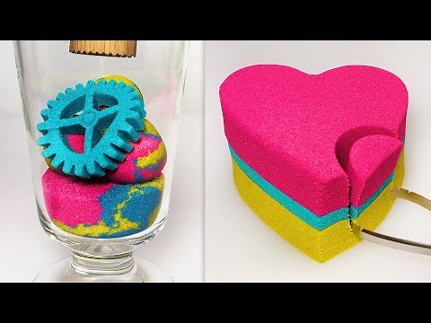 Very Satisfying and Relaxing Video 282 Kinetic Sand ASMR