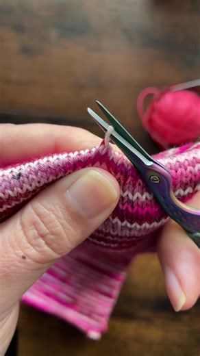 I have AT LEAST 30 tubes left from when I owned a CSM and my goal is to turn at least 12 of them in to pairs of socks this year. #knitting #knitsocks #handdyedyarn