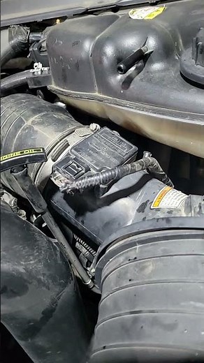 DONT pull on the MAF wires, Powerstroke 6.0 Hard Start #palmsprings #diesel #truck #repair
