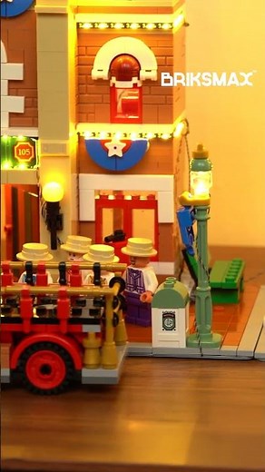 Welcome to the magical world of LEGO Disney! 🤩 #Briksmax #LEGO #lgolightkit #disneyland
