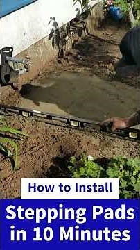 How to Install Stepping Pads in Minutes