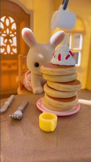何個食べれる？👶🍴#シルバニアファミリー