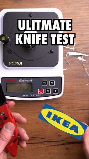 Who says value can't be sharp? Watch this IKEA knife get sharper than a Milwaukee box cutter. #knifesharpening #ikea #wilwaukeetools #tumblerusa
