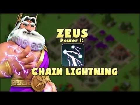Gods of Olympus - Zeus Powers