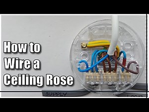 How to Wire a Ceiling Rose | Ceiling Rose Explained