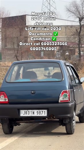 Bikers hub magam🏍️ on Instagram: "Maruti 800…. . . . #insta #viralvideos #trendingreels #bikershubmagam #instadaily #ktmindia #marutisuzukiindia #maruti800"