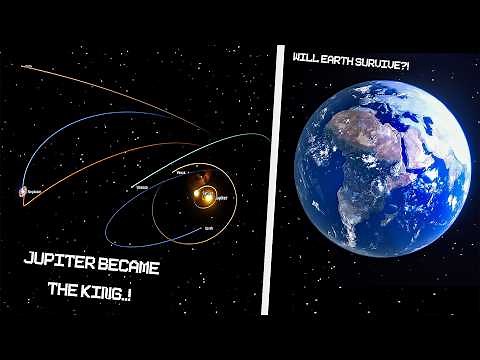 I Replaced the SUN with JUPITER and SATURN... and the Solar System EXPLODED!