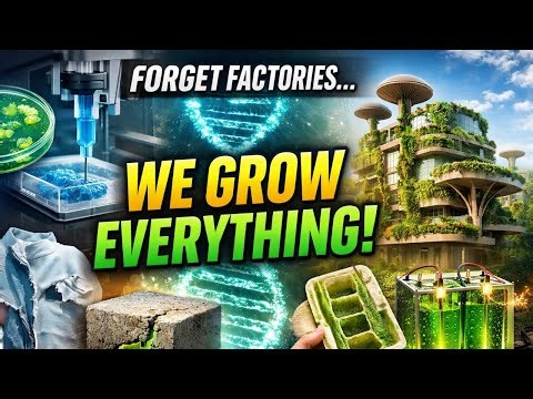 Factories That GROW Products?! The Next Industrial Revolution Is ALIVE