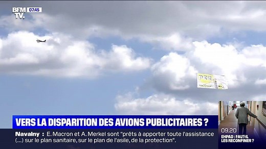 Vers la disparition des avions publicitaires ? | BFMTV