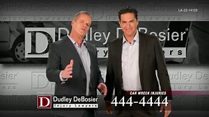Dudley DeBosier TV Spot, 'Car Wreck Injuries: 93% Of Victims'