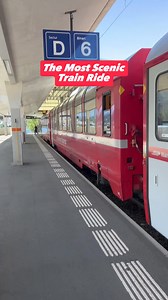 113K views · 2.1K reactions | 樂 Should the United States build more trains like these? We have so many beautiful mountains and landscapes, they should be easier to access!This is the Bernina Express, that runs through the Swiss Alps. I took the journey from St. Moritz, Switzerland to Tirano, Italy. The journey clocked at about 2.5 hours and the views were spectacular! | Urbanist Ariel | Facebook
