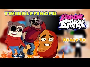 TWIDDLEFINGER & Lyrics But Fnf Friends React To It || All Endings MAX vs Gegagedigedagedago Nugget
