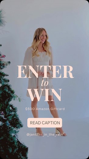 Madison Jantzen on Instagram: "CLOSED ✨🫶🏼 congrats to the winners! $500 Amazon Gift Card Giveaway!! 🎉 Who’s ready to WIN a $500 Amazon Gift Card? 😍 (TWO WINNERS!!) one selected from my Instagram @jantzen_in_the_rain and one selected from my TikTok @ missjantzen ! In celebration of Black Friday and the holidays coming up, I’m giving away TWO $500 Amazon gift cards to show my appreciation for all the love and support you’ve given me on my Amazon and social media journey! 🫶🏼💗 How to Enter: 1