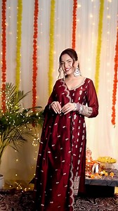 Kiran looks stunning in her go-to Libas suit, perfect for the wedding festivities.✨ Search for product code 48361 on www.libas.in and the Libas app to shop. #LibasIndia #EthnicFashion #LibasWomen #ShopNow | Libas