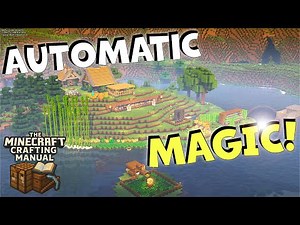 The Easiest Automatic Farms In Minecraft Survival! Minecraft Crafting Manual Ep11