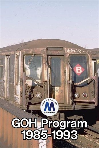 NYCTA GOH Program 1985-1993 #nycsubway #nostalgia #throwback