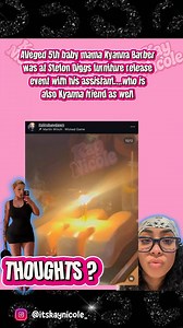 71K views · 177 reactions | Stefon Diggs Alleged 5th baby mama was at his furniture event with Cardi B #stefondiggs #cardib #kyannabarber | It’s Kay Nicole | Facebook