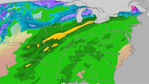 Pattern change ahead next week; rain, some snow expected