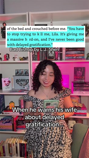 When he warns his wife about delayed gratification… Bad Bishop by L.J. Shen #angstyromancereads #bookboyfriend #ljshen #romancebookrecommendations #mafiaromancereaders