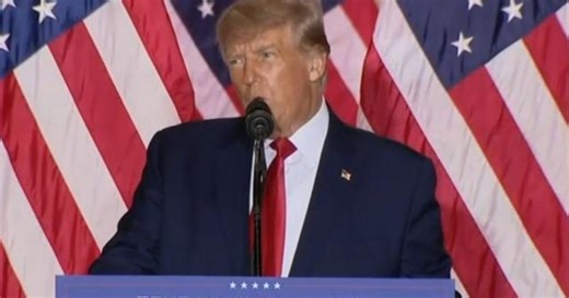 Trump announces he's running for president again in 2024