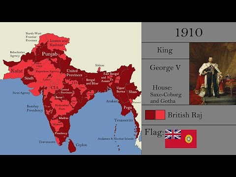 History of British India: Every Year