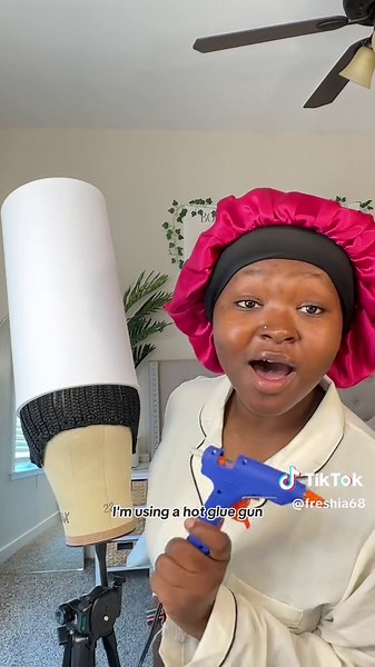 Freshia🌸 | Lusciously Crowned (@freshia68) - Crochet Afro Wig Tutorial with Xpression Springy Afro Twist | Freshia