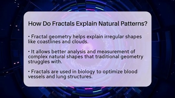 How Do Fractals Explain Natural Patterns? - The Numbers Channel