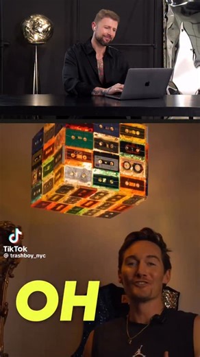 Phoenix Ørion Grey | Interior Design on Instagram: "The idea is there, and honestly, this could have been a really great piece of art, especially if the colourful cassette tapes were treated as the feature and framed properly. Right now, though, the multicoloured lighting reads a bit chaotic and takes away from what could have been the focal point. I’m not typically one for epoxy art, but for a DIY project at this level, it actually would have felt more appropriate and more intentional. The scal