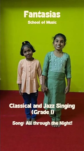 All through the night | Grade 1 Singing | Classical and Jazz | Trinity College of Music
