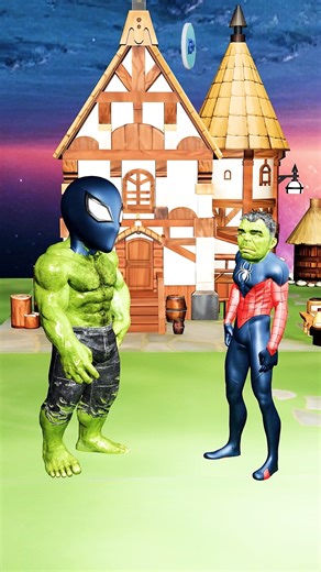 The Experts Guide to Marvel Animation in GTA V OMG Spiderman vs Hulk Swap Head