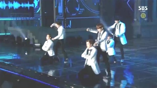 【EXO】2014年12月21 Overdose - SBS 歌谣大战 现场版