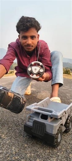 Dump Truck Remote Control Toy Testing 🔥🚒🚒