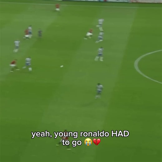 Cristiano Ronaldo's First Goal for Manchester United