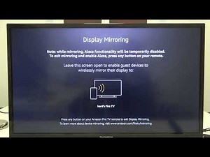 Handybildschirm auf Amazon Fire TV Stick Max spiegeln – So geht's!