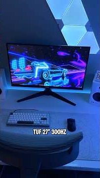 Testing out this NEW ASUS TUF 300Hz Gaming Monitor 🔥