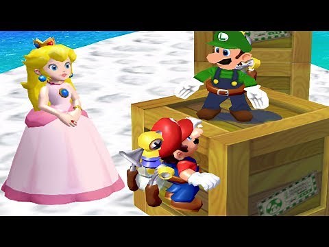 Super Mario Sunshine - 2 Player Co Op - #01