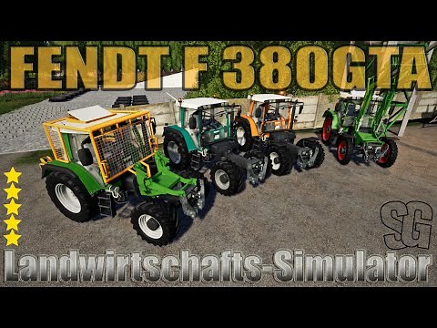 LS19 Modvorstellung - FENDT F 380GTA V1.0.0.6 - Ls19 oldtimer mods
