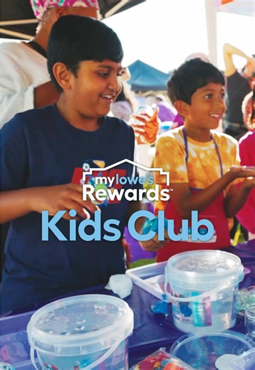 Excited to announce MyLowe’s Rewards Kids Club! 🎉 A new perk of being a MyLowe’s Rewards member where the whole family gets access to FREE: 🥳 Family-friendly events 🎁 Fun giveaways 🔨 Monthly kids’ workshops 🍭 Organic lollipops with every in-store visit. To take advantage of these benefits, create your kids' profiles where you can track their workshop progress and even earn new digital badges. Tap the link in our bio to learn more! Registration required; space limited. Subject to terms & con