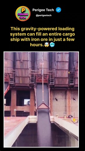 This Gravity System Loads Ships at Insane Speeds 😳🚢