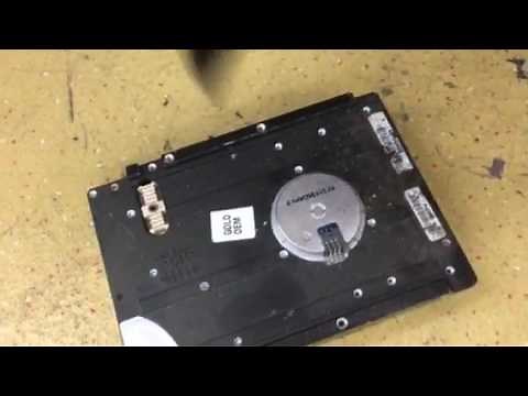How to destroy your data (hard drive + hammer)