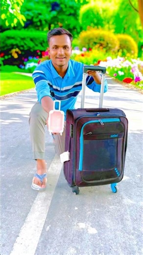 Mini vs big suitcase bag unboxing