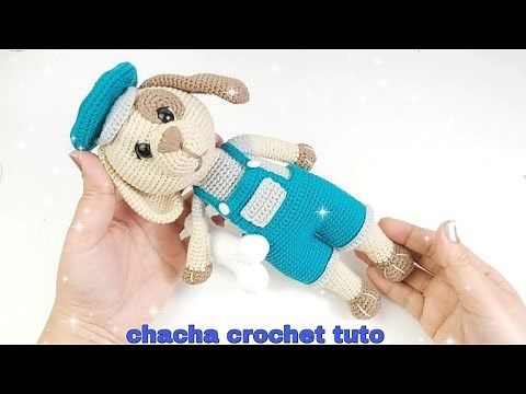 Tuto chien amigurumi au crochet. Partie 1: la tête