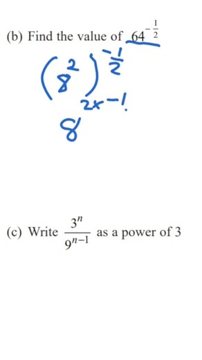 2 MARKS IGCSE QUESTION INDICES.