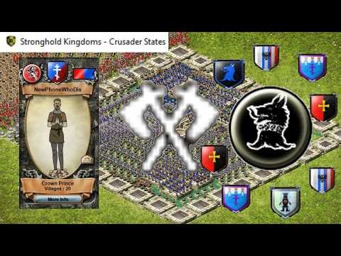 EPIC 8-Attack Siege! NewPhoneWhoDis’s Fortress Holds in Crusader States | Stronghold Kingdoms!
