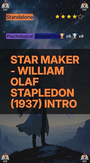 Star Maker - William Olaf Stapledon (1937) Intro