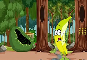 Banana Meet The Friends - Escape Fan