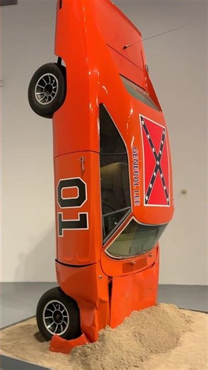 GENERAL LEE CAR CRASH #automobile #accident #shorts